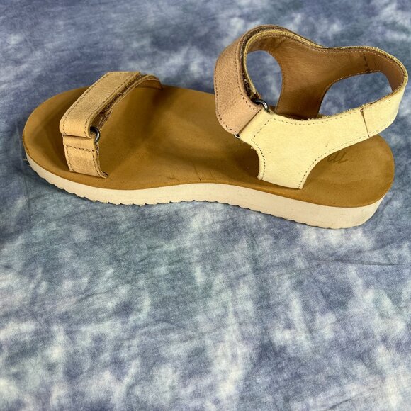 Madewell Maggie Sandal in Colorblock Sz 7 - Picture 6 of 8